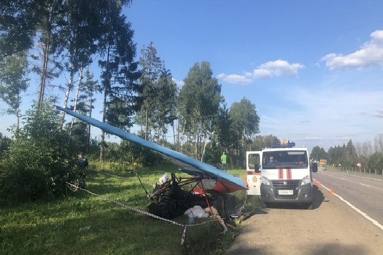 В Подмосковье разбился мотодельтаплан. Есть погибшие