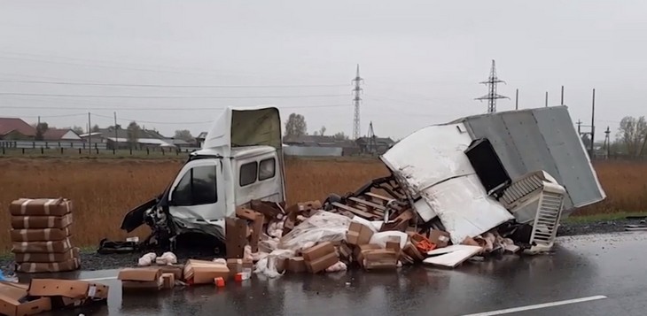 Пять человек погибли при ДТП в Красноярском крае