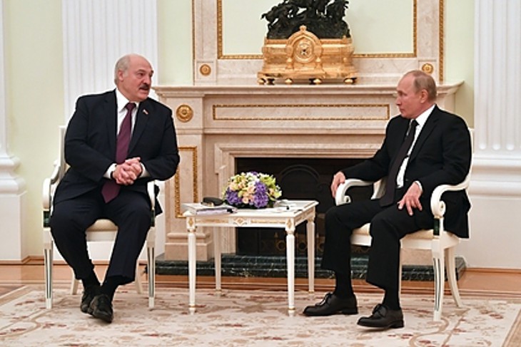 Путин назвал переговоры с Лукашенко насыщенными и конструктивными