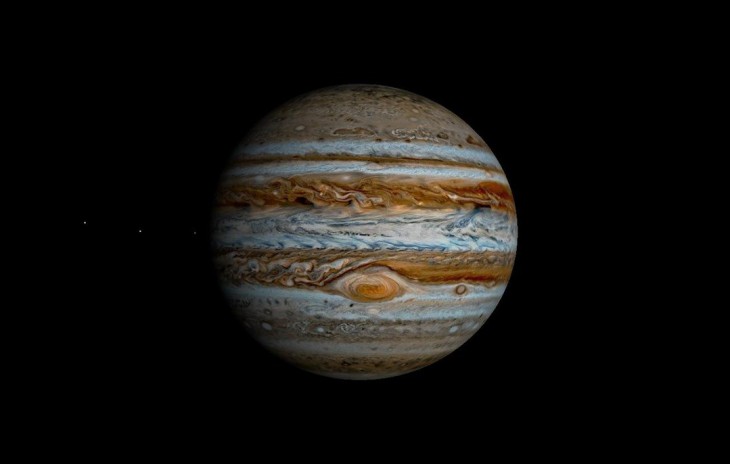Ученые выяснили, что находится внутри Большого красного пятна Юпитера