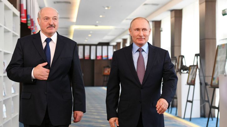 Путин Лукашенко