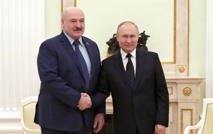 Путин Лукашенко