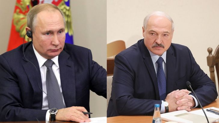 Путин и Лукашенко