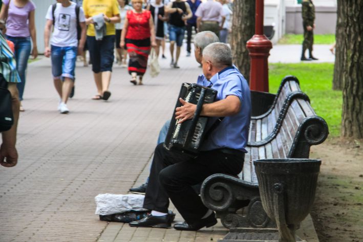 пожилые, люди