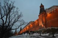 Кремль, зима